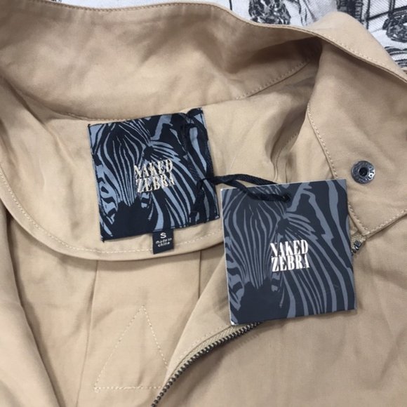 Naked Zebra Oversized Zipper Front Jacket - Picture 7 of 10